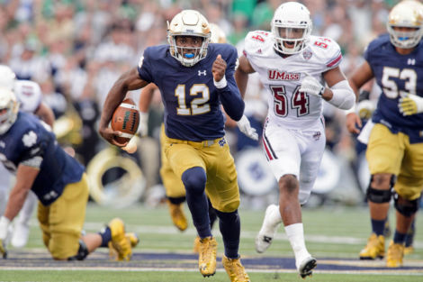 Brandon Wimbush - Notre Dame QB