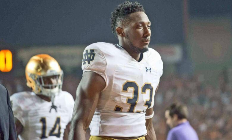 notre dame road woes josh adams