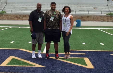 Notre Dame DT Commit Jacob Lacey