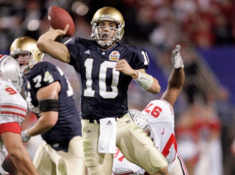 Former Notre Dame QB Brady Quinn