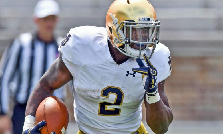 Dexter Williams - Notre Dame RB