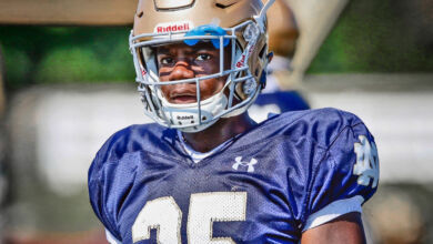 jafar armstrong notre dame frosh