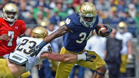 Tony Jones - Notre Dame RB
