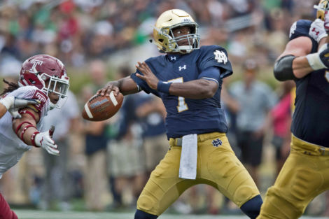 Brandon Wimbush - Notre Dame QB