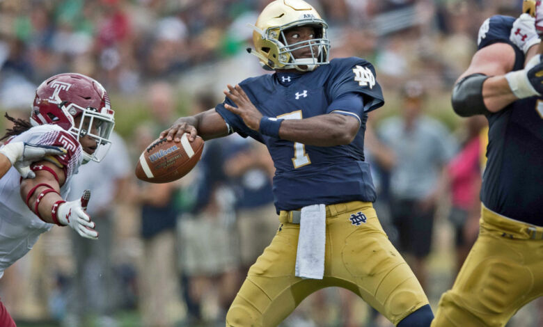 Brandon Wimbush - Notre Dame QB