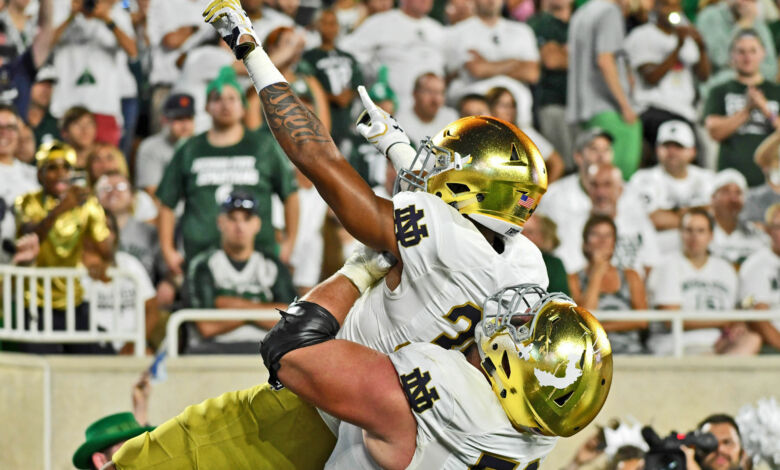 Dexter Williams - Notre Dame RB