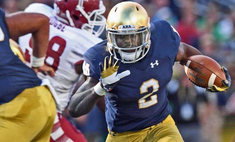 Dexter Williams - Notre Dame RB