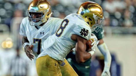 Notre Dame RB Deon McIntosh