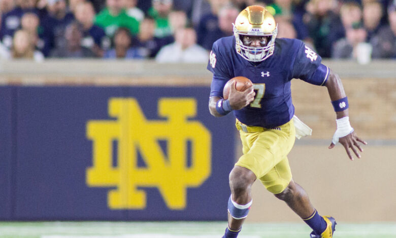 brandon wimbush notre dame miami