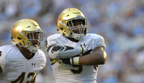 Daelin Hayes - Notre Dame DE