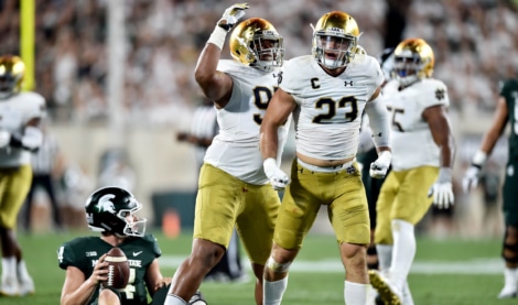 Drue Tranquill - Notre Dame LB