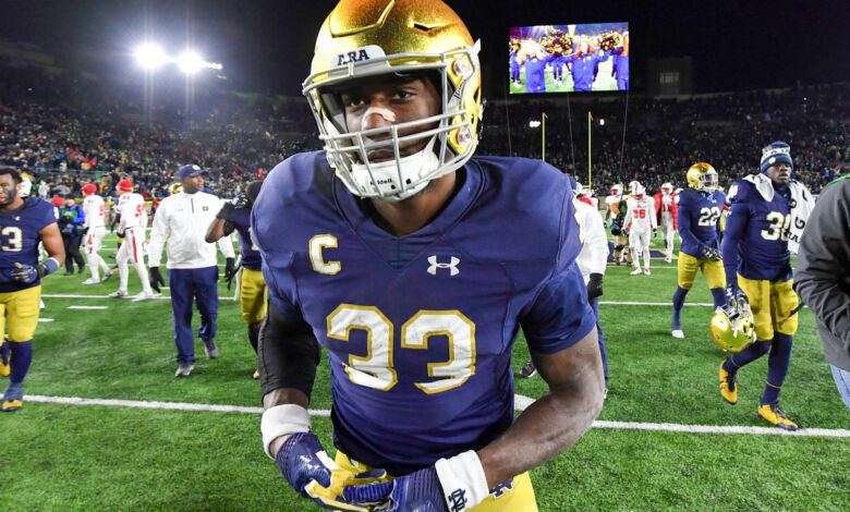 Josh Adams - Notre Dame RB