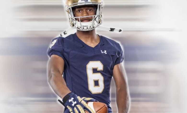 Notre Dame WR Commit Georgon Porter