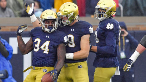 Tonky Jones Jr - Notre Dame RB