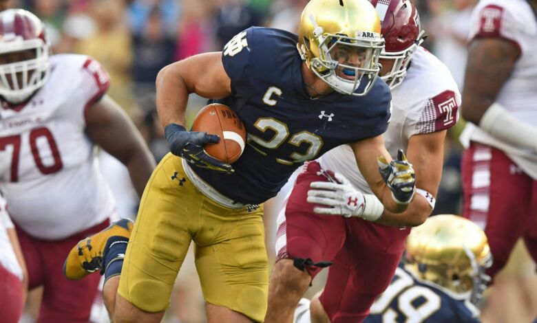 drue tranquill 5th year notre dame