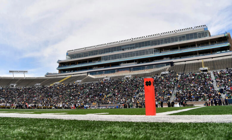 notre dame spring football 2018