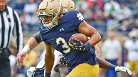 Notre Dame QB Avery Davis