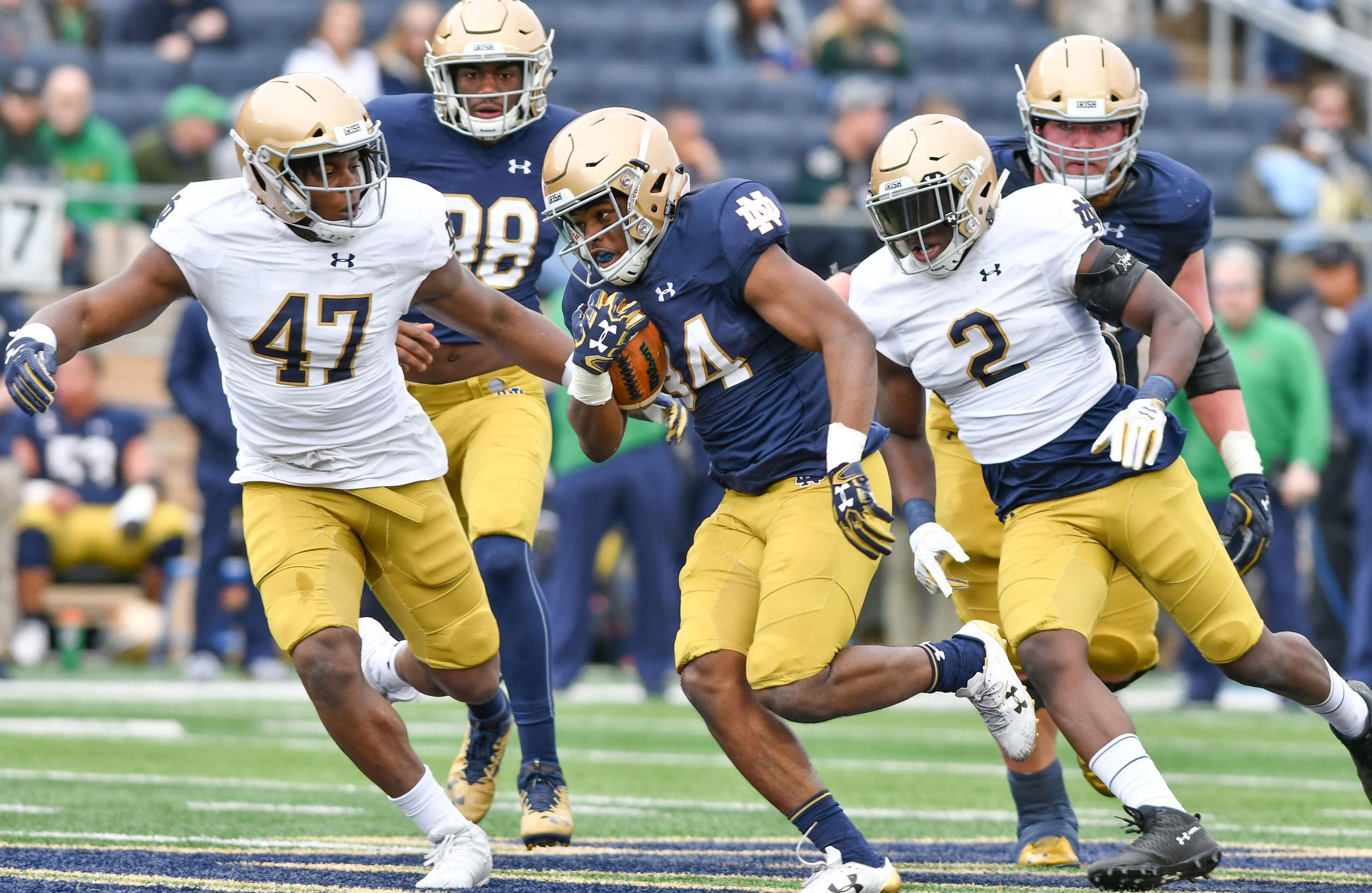 Numbers Assigned to 2018 Notre Dame Football Freshmen ...