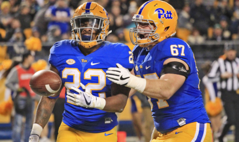 Pitt Panthers RB Darrin Hall