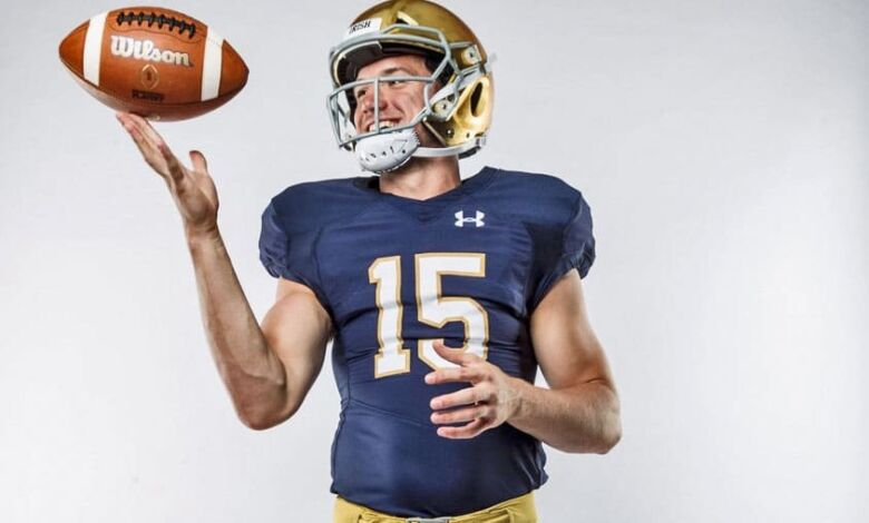 Notre Dame freshman QB Phil Jurkovec