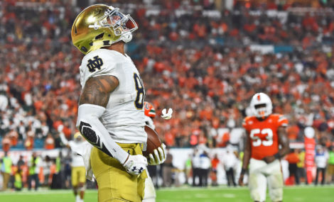 Notre Dame TE Alize Mack