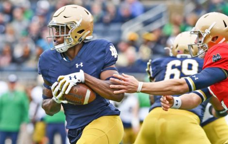 Notre Dame RB Jafar Armstrong
