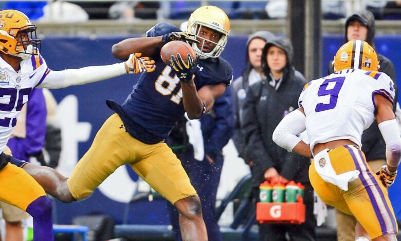 MIles Boykin Notre Dame WR