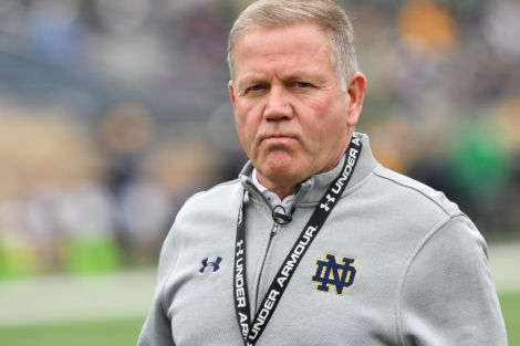 Notre Dame HC Brian Kelly
