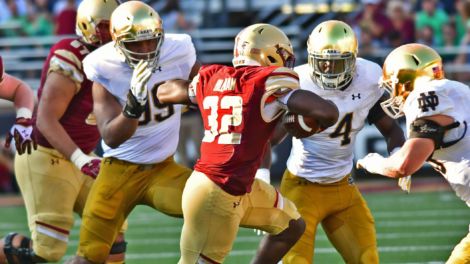 Notre Dame LB Tevon Coney & DT Jerry Tillery