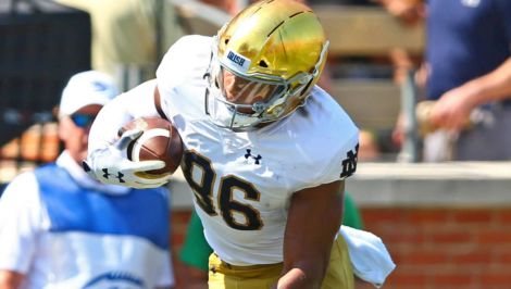 Notre Dame TE Alize Mack