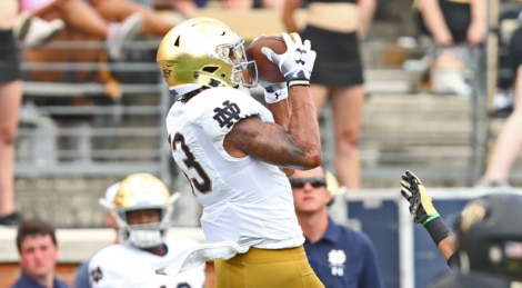 Notre Dame WR Chase Claypool