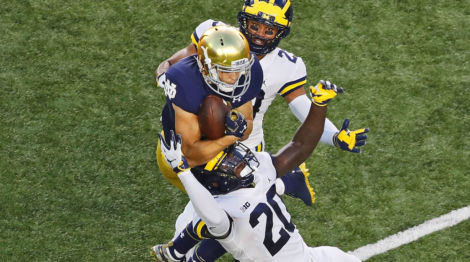 Notre Dame WR Chris Finke (