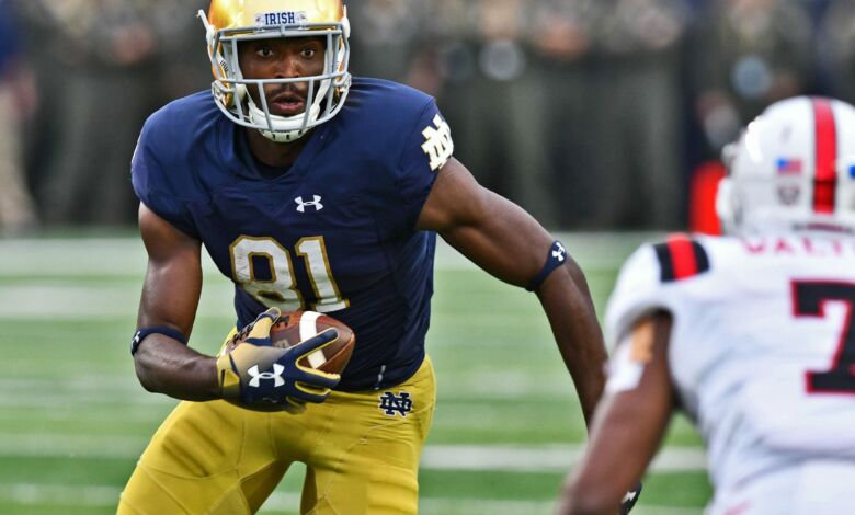 Notre Dame WR Miles Boykin