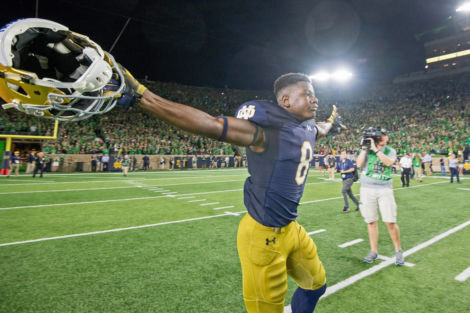 Notre Dame RB Jafar Armstrong