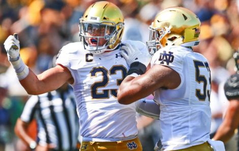 Notre Dame LB Drue Tranquill