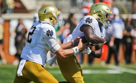 Notre Dame RB Jafar Armstrong