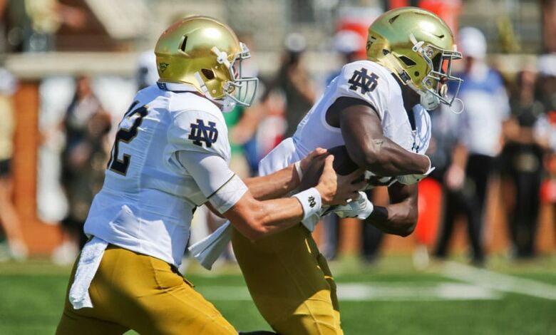 Notre Dame RB Jafar Armstrong