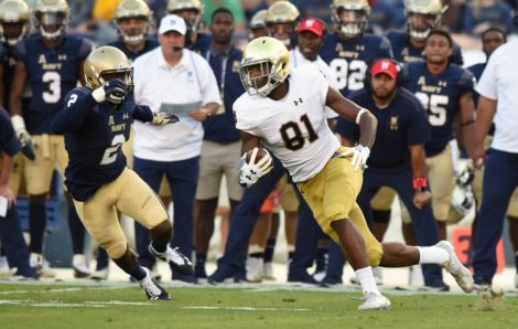 Notre Dame WR Miles Boykin
