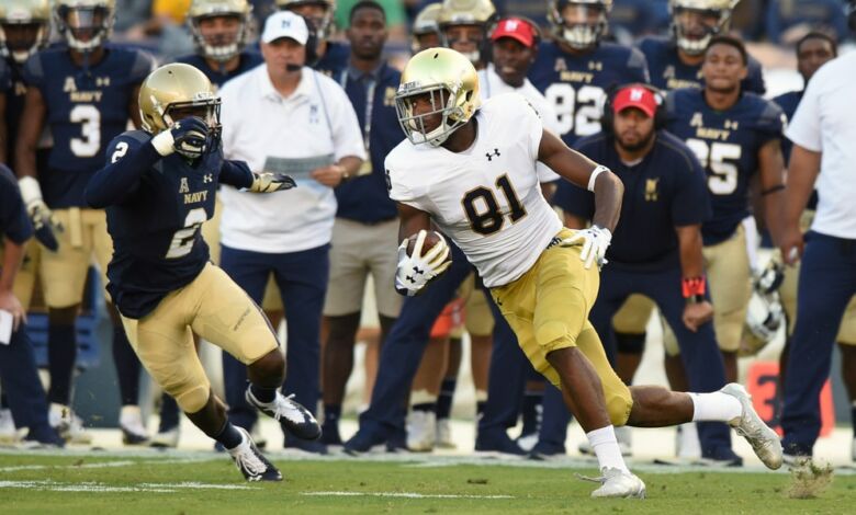 Notre Dame WR Miles Boykin