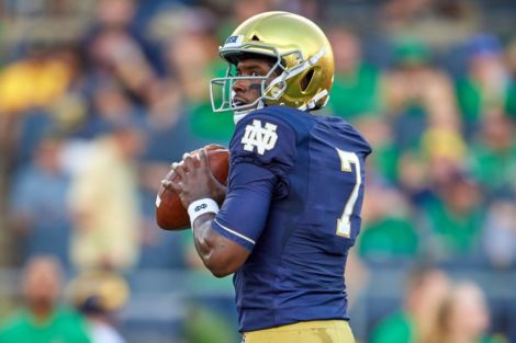 Brandon Wimbush will get one more start in Notre Dame Stadium