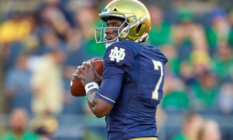 Brandon Wimbush will get one more start in Notre Dame Stadium