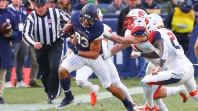 Notre Dame WR Chase Claypool in action vs. Syracuse