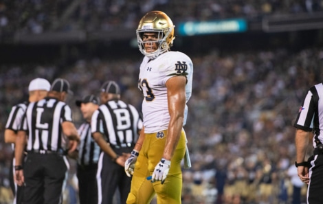 Notre Dame WR Chase Claypool