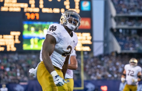 Notre Dame RB Dexter Williams