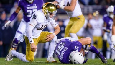 Notre Dame QB Ian Book will miss this weekend's contest vs, Florida State