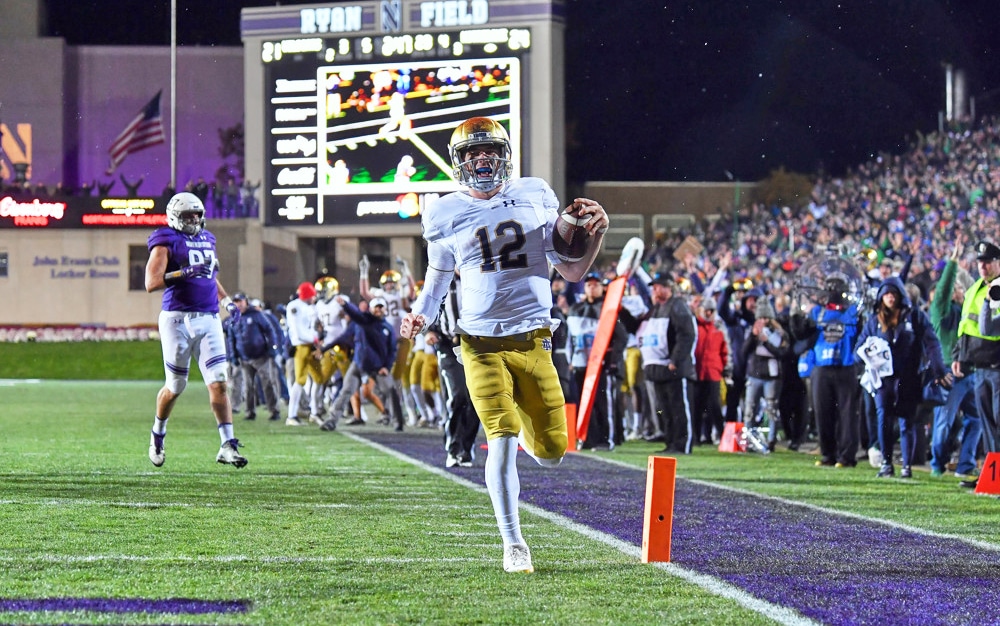 Notre Dame Highlights Irish Stay Unbeaten Beat