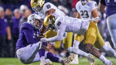 Notre Dame will need it's defensive line to make Eric Dungey feel uncomfortable this weekend.