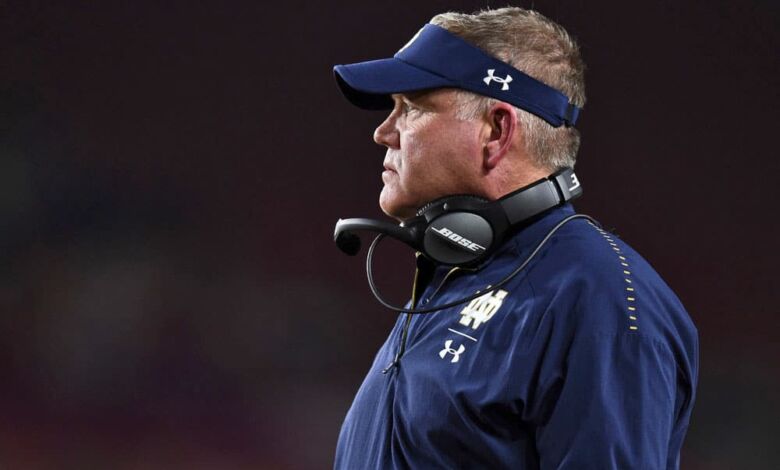 brian kelly notre dame playoffs