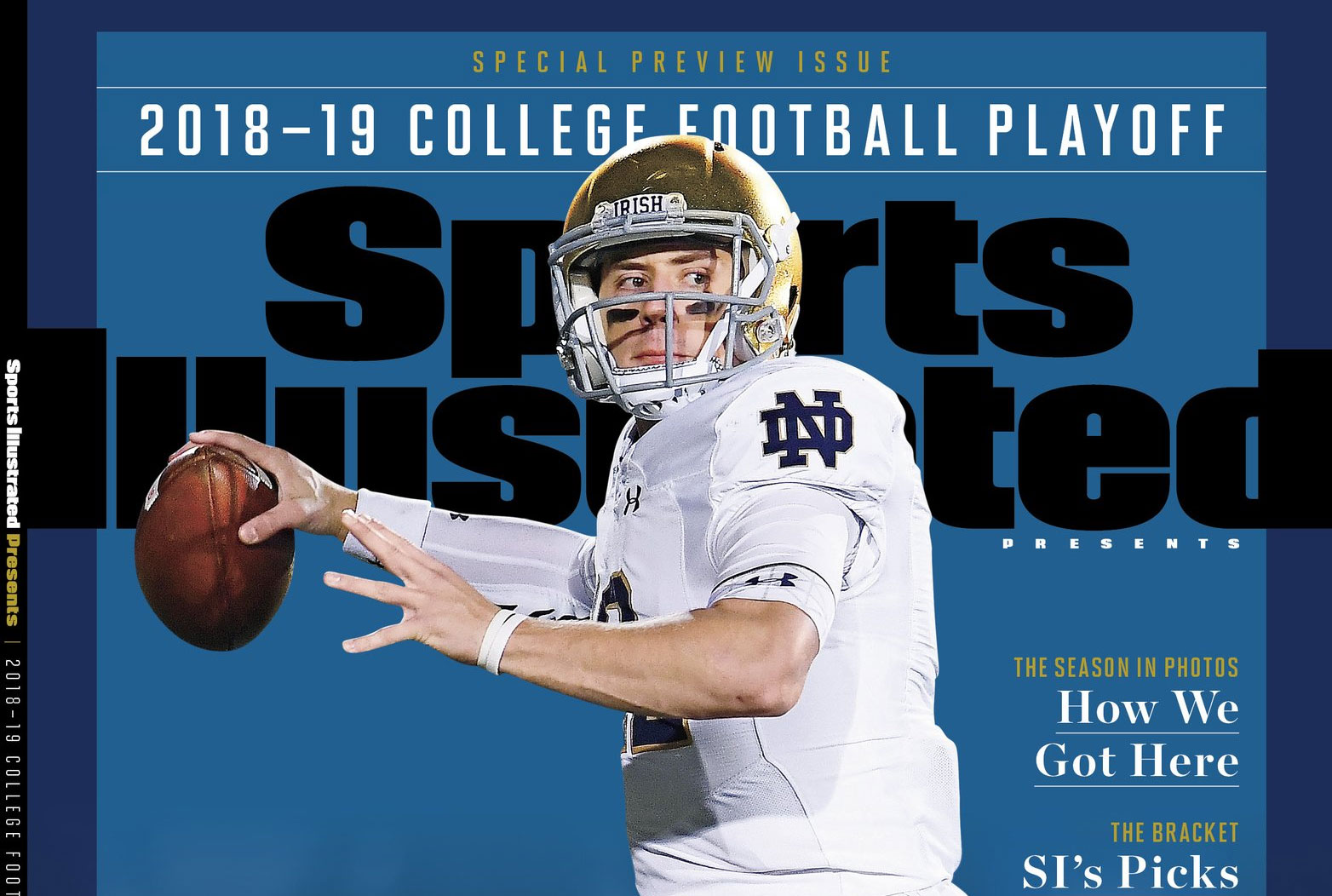 Notre Dame QB Ian Book Lands on Sports Illustrated Cover // UHND.com1564 x 1052