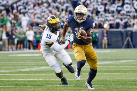 Notre Dame RB Jafar Armstrong